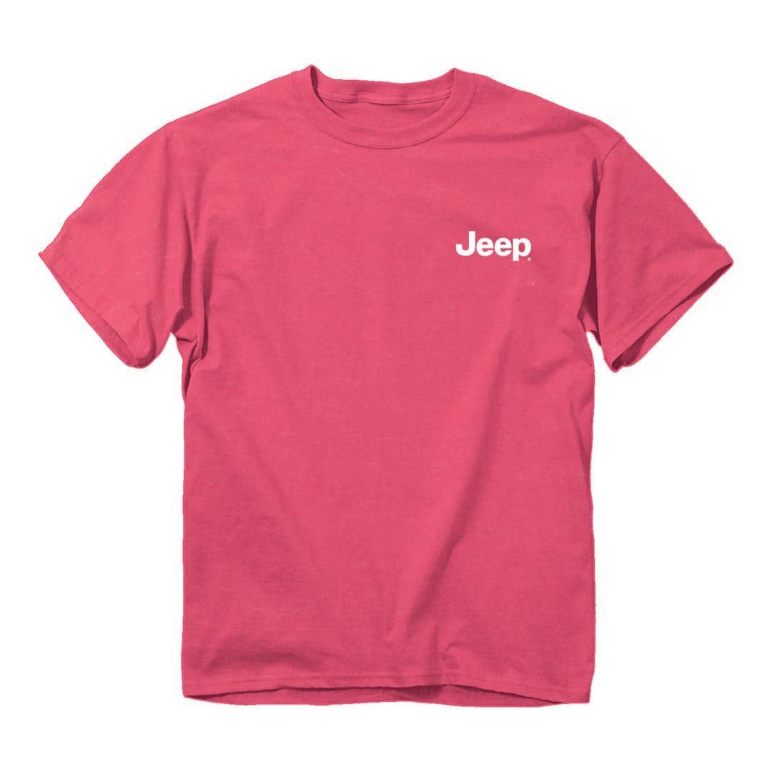Front of the Jeep - Preppy Pups T-Shirt