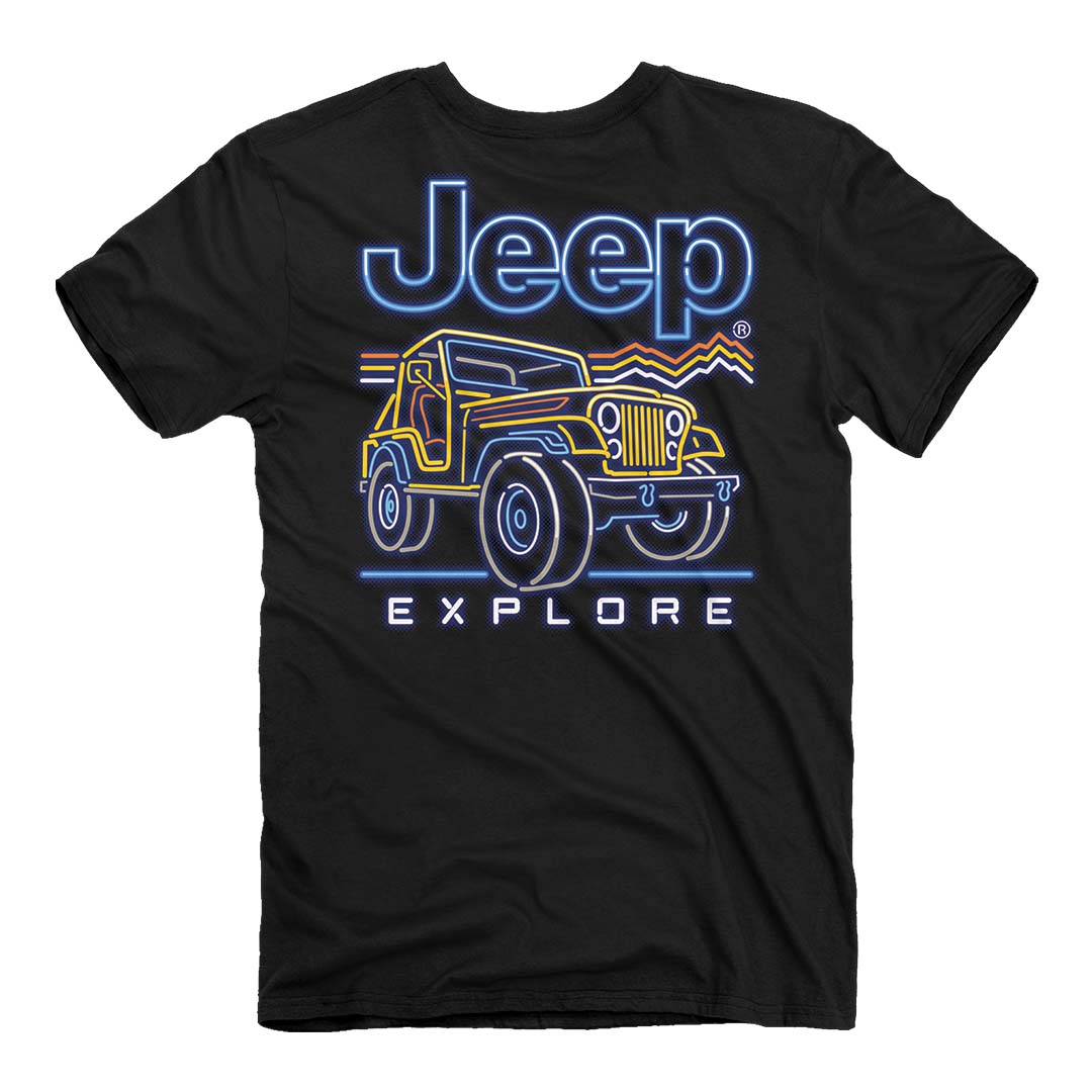 Back of the Jeep Explore T-Shirt