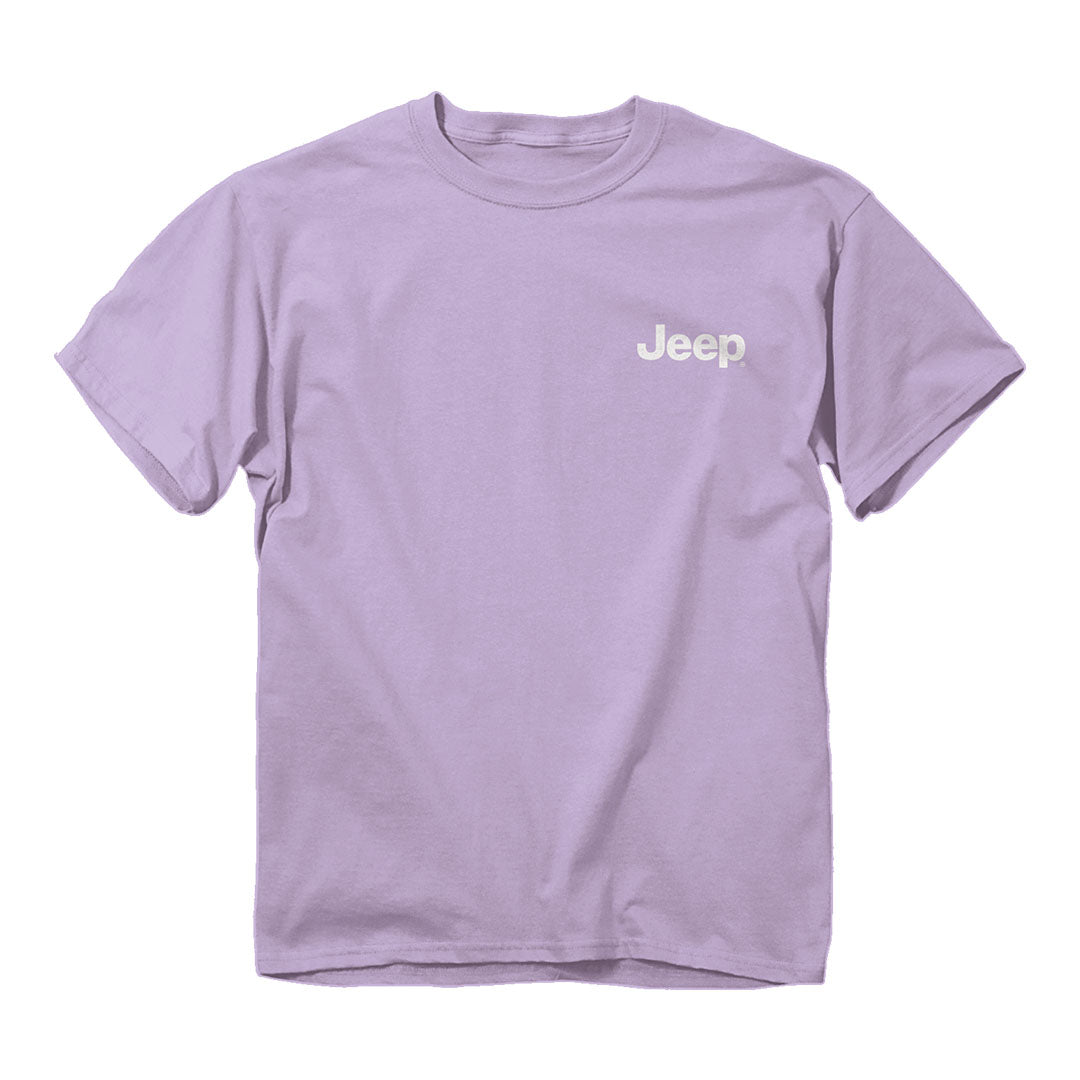 Front of the Jeep Golden Beach T-Shirt