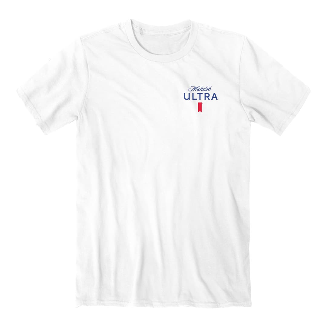 Michelob Golf t-shirt white front 