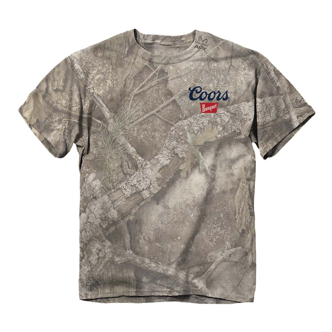 Front of the Coors - Camo Rodeo T-Shirt