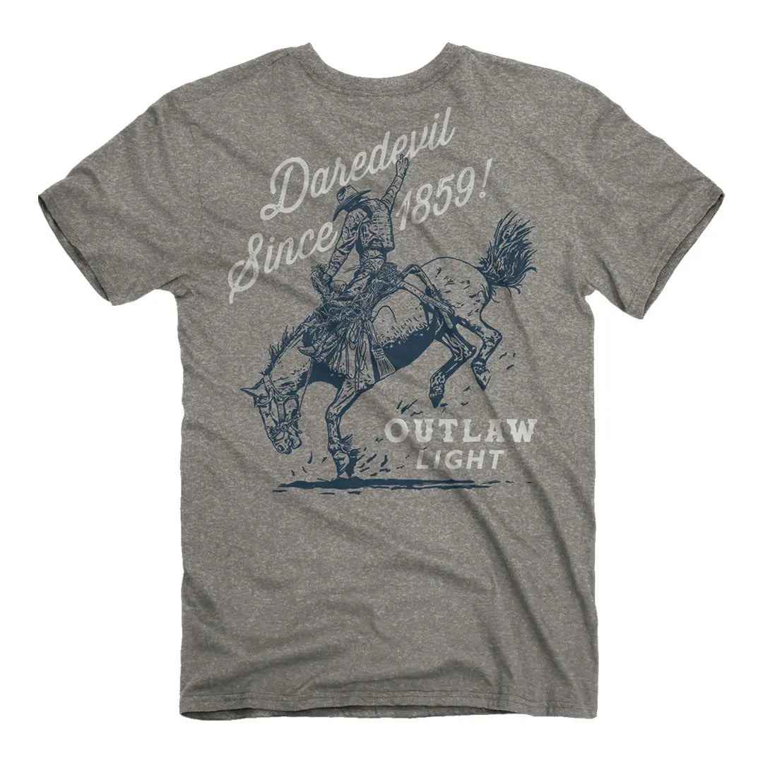Back of the Outlaw Light - Daredevil T-Shirt