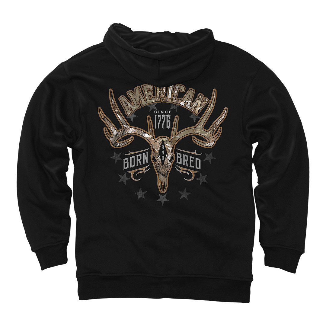 Back of the Buck Wear American Born Hoodie