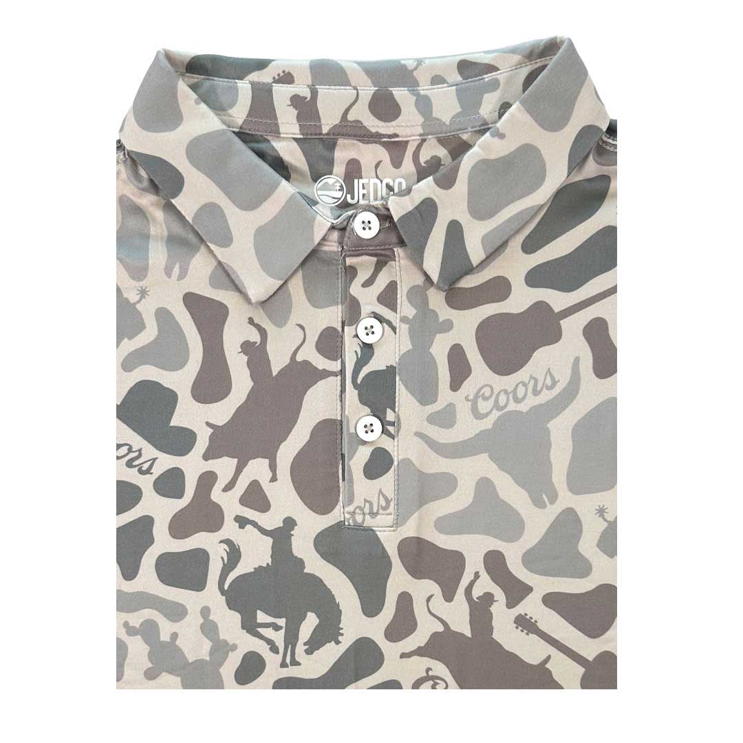 Coors - Cowboy Camo Polo