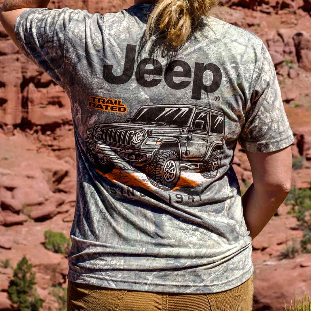 Jeep Camo Trail Rated Lifestyle Shot