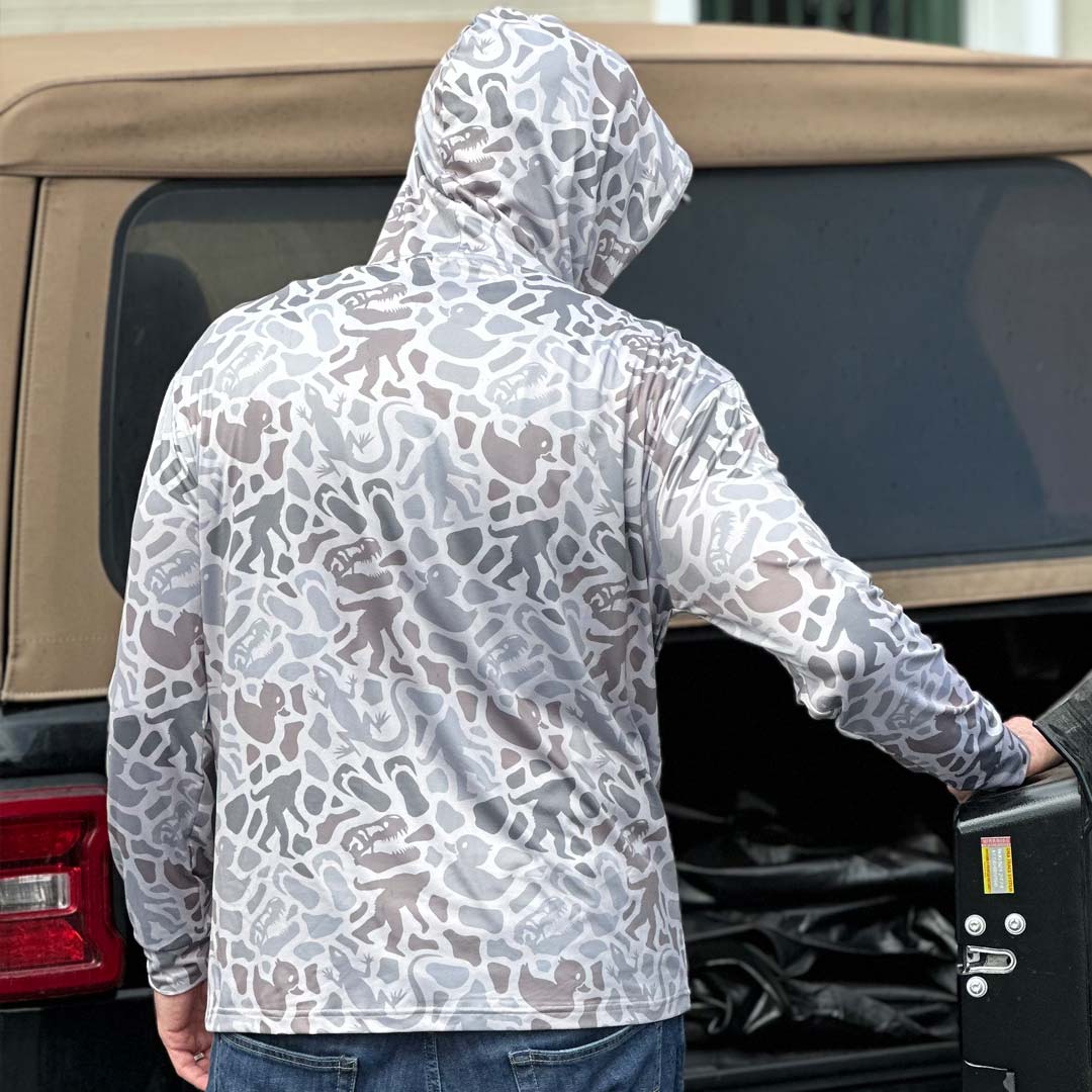 Jeep Easter Egg Camo Performance Hoodie lifestyle
