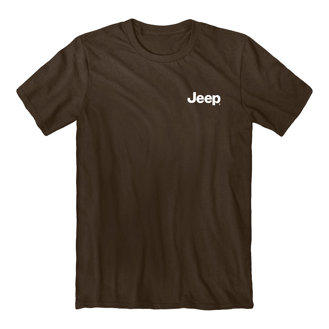 Front of the Jeep - Flex Flag T-Shirt