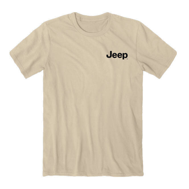 Front of the Jeep - Camo Wrangler Labs T-Shirt