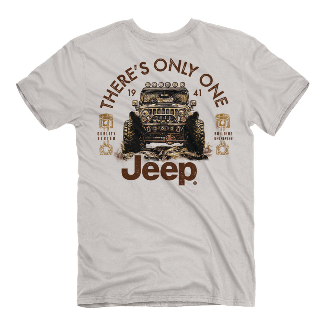 Back of the Jeep - Pistons T-Shirt