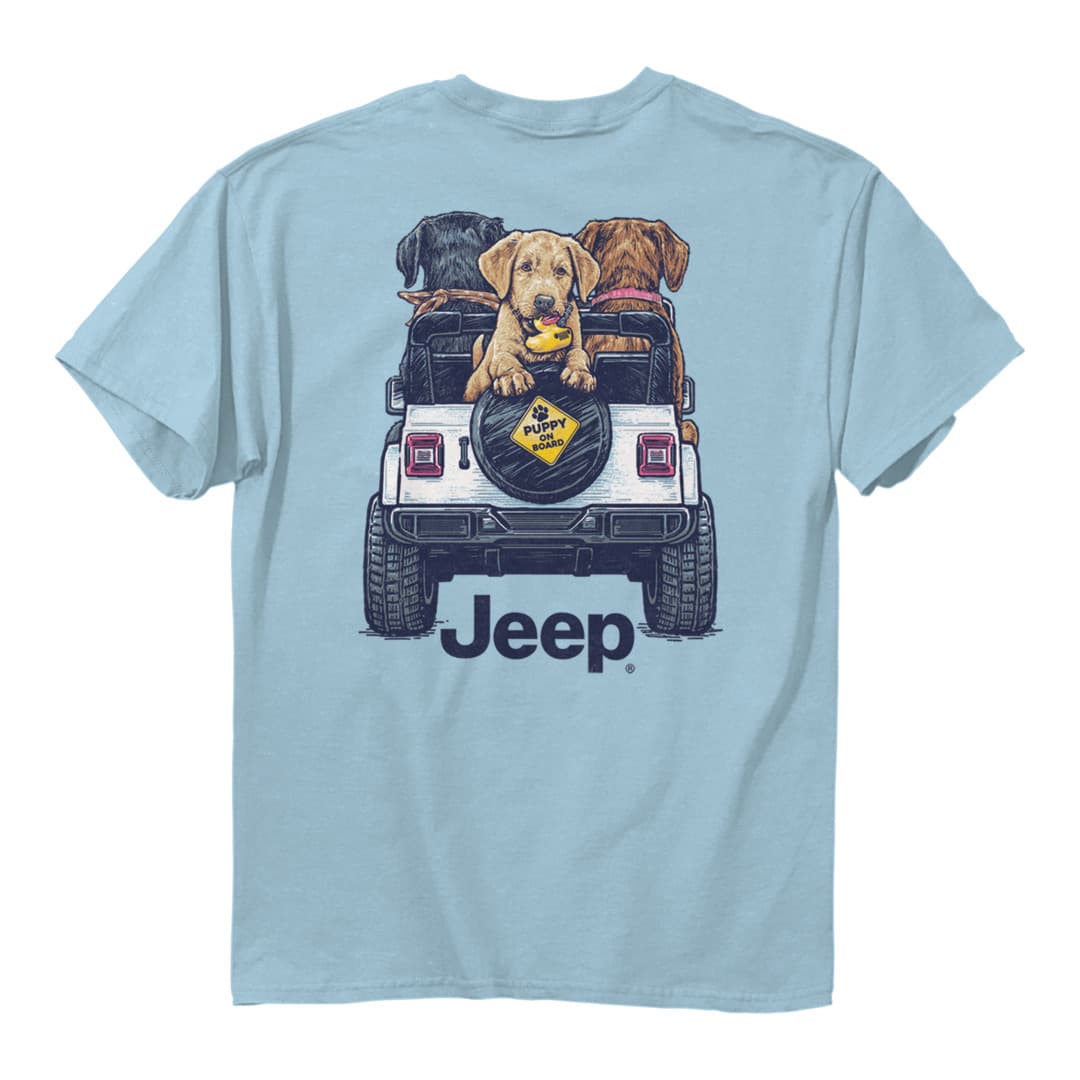 Jeep - Puppy On Board T-Shirt