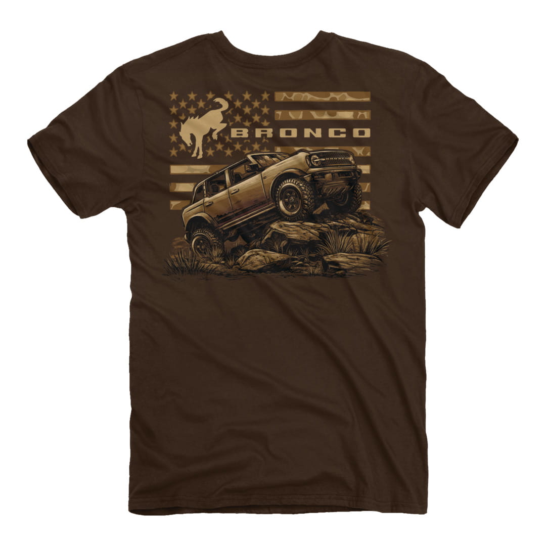 Ford Bronco - USA Rock Climber T-Shirt