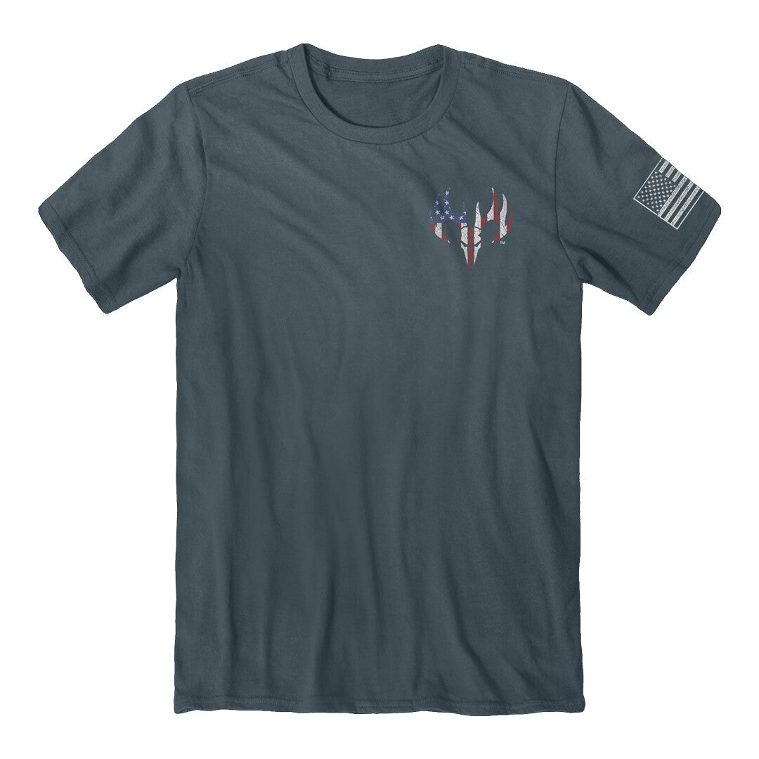 Front of the Buck Wear - American Strong T-Shirt