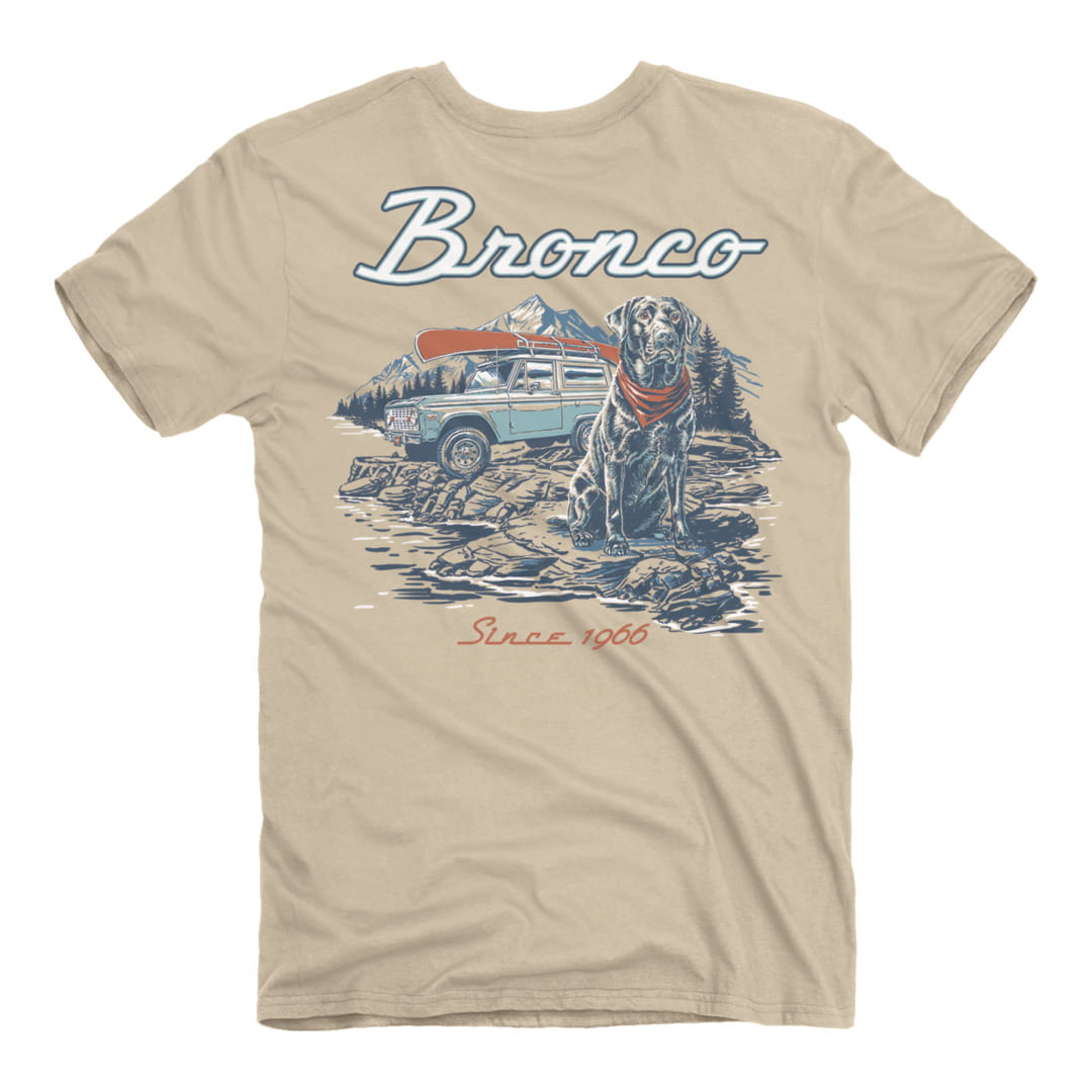 Ford Bronco - Lake Dog T-Shirt