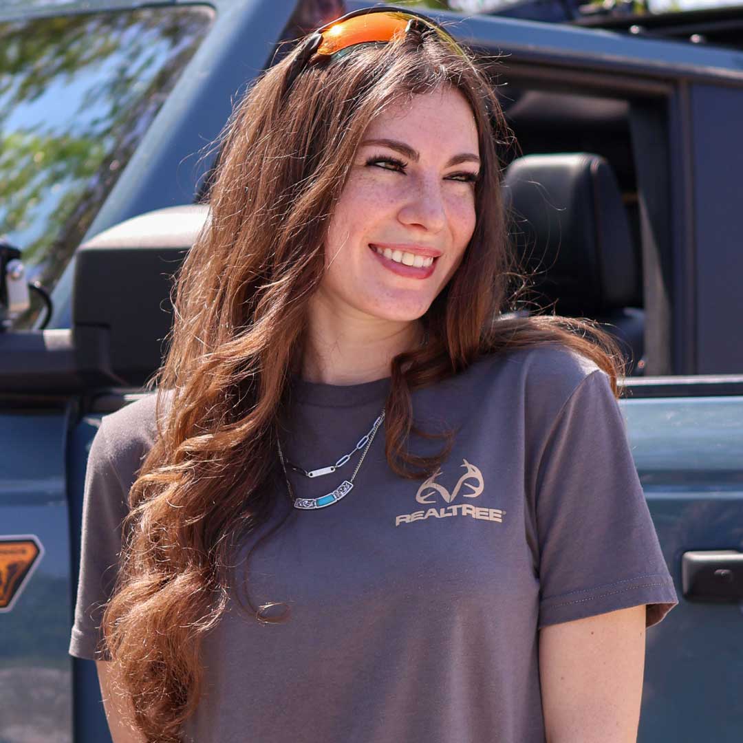Lifestyle Shot of Realtree Buck T-Shirt Front