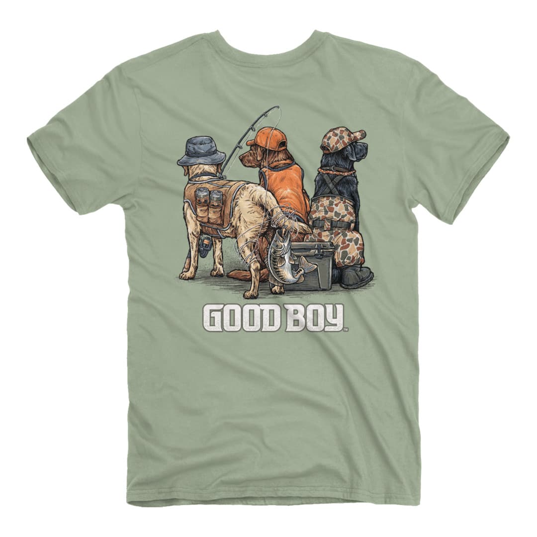 Back of the Good Boy - Hunt and Fish T-Shirt