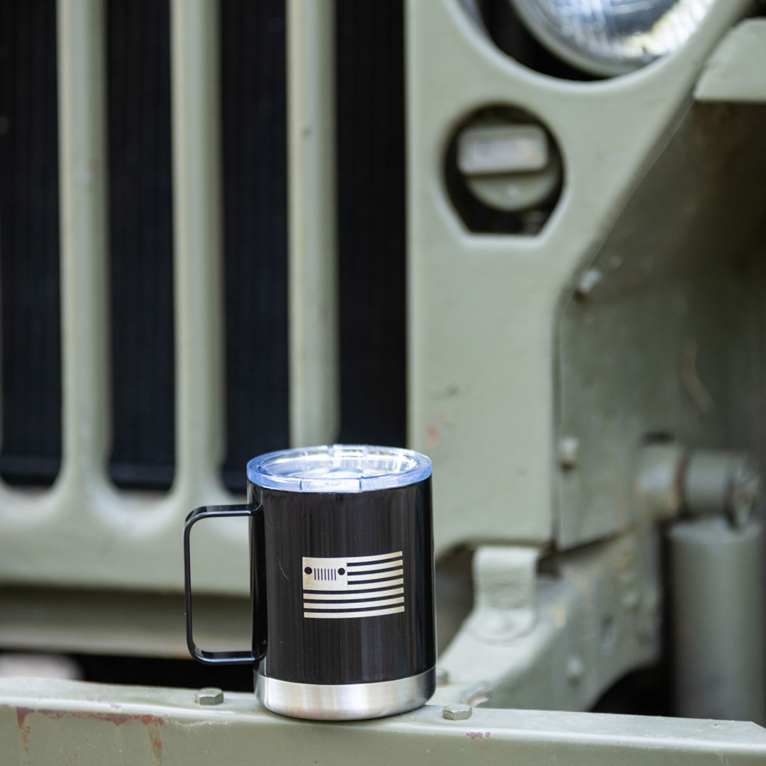 Jeep - USA Grille Flag 10 oz Mug