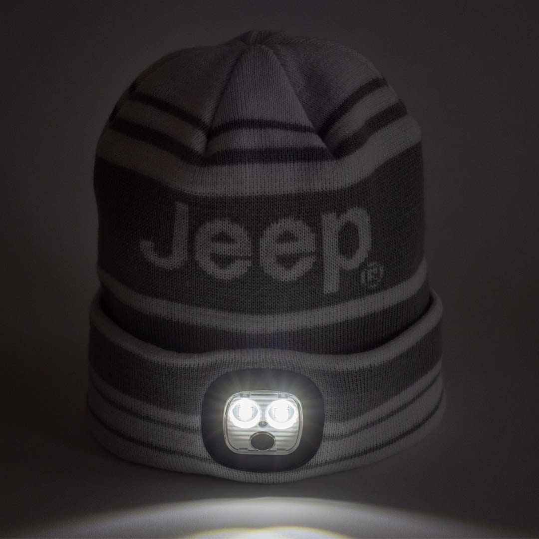 jedco Jeep LED Stripes Beanie light on