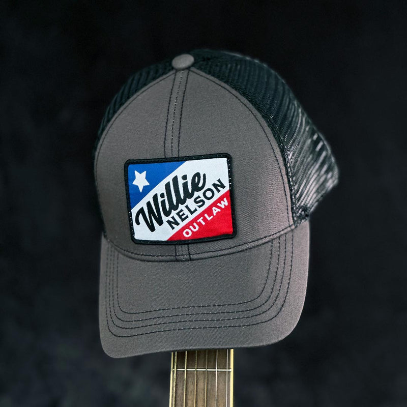 Willie Nelson Outlaw Patch Hat Lifestyle