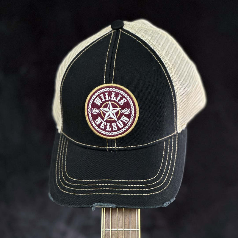 Willie Nelson Star Logo Patch Hat