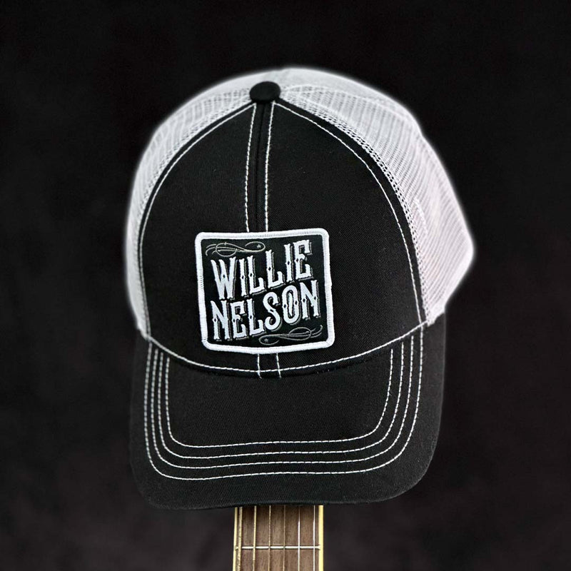 Willie Nelson Black Patch Hat