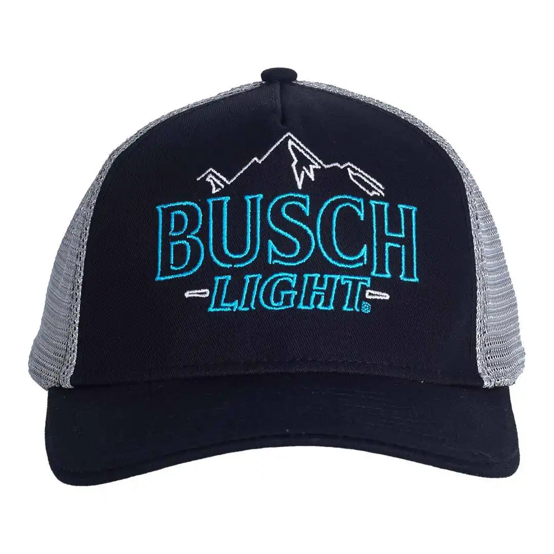 Front of the Busch Light - Neon Logo Hat