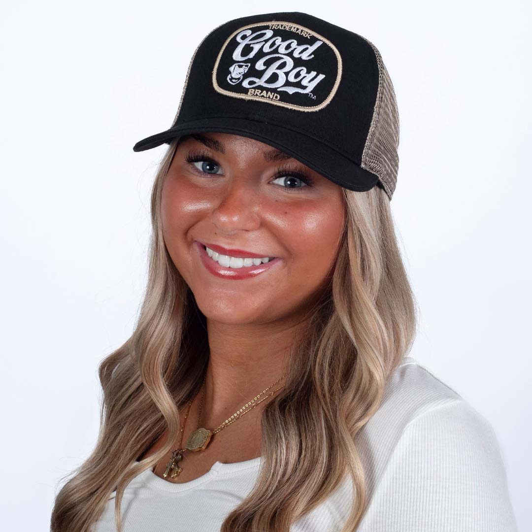Good Boy - Vintage Script Patch Hat