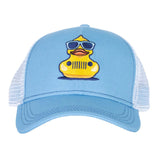 Baby blue jeep grille and duck hat 