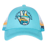 Blue Jeep Catch a Wave trucker hat