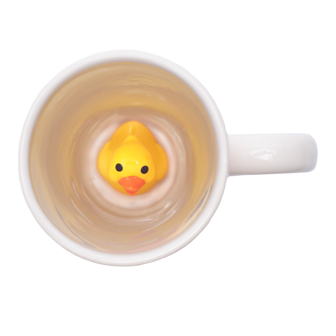 inside of the muddy duck mug