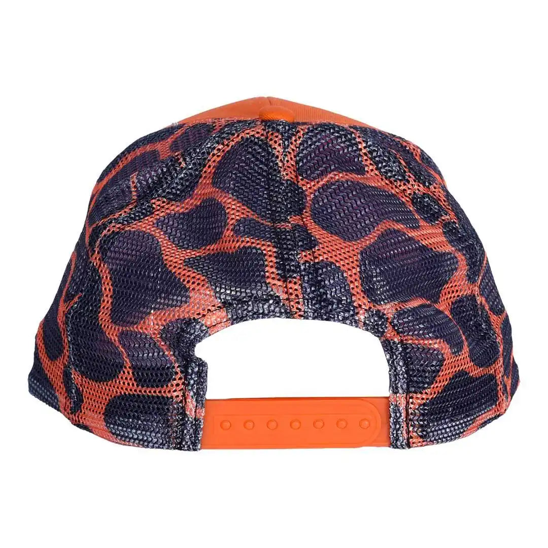 Back of the Busch Light - Camo Blaze Buck Hat
