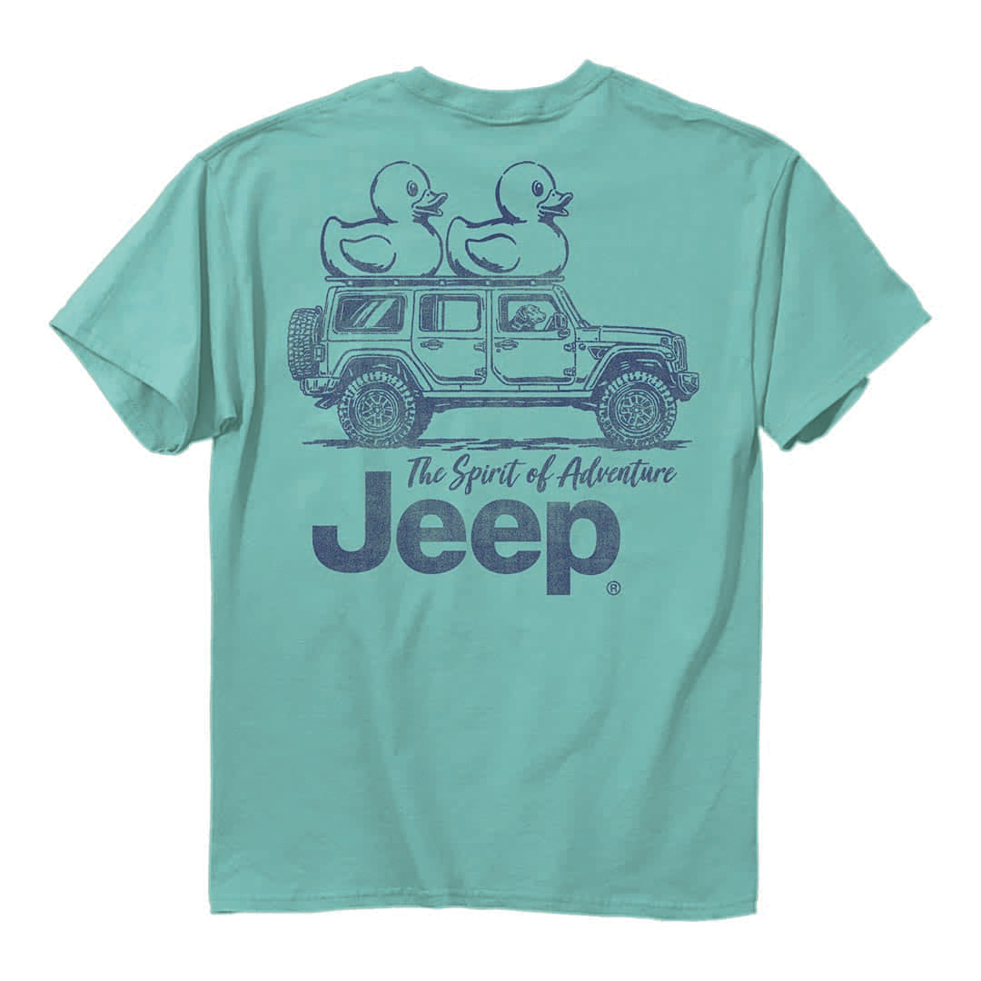 Back of the Jeep - Duck Adventure T-Shirt