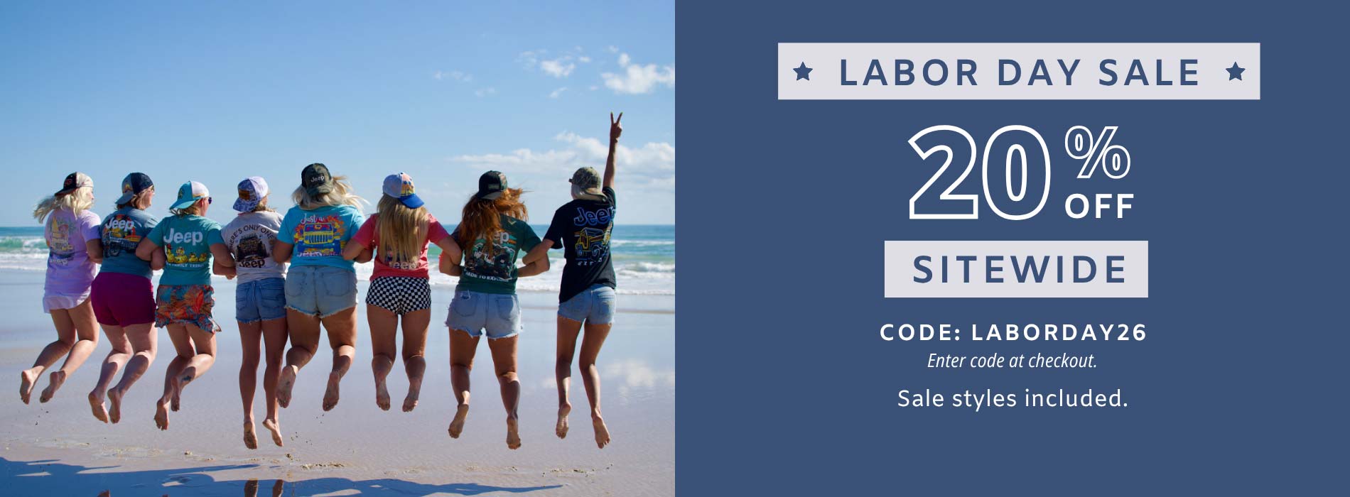 Jedco Labor Day Sale. 20% Off Sitewide 