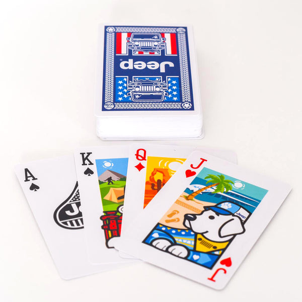 jedco jeep playing cards
