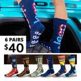 Jeep - 6 Pack Sock Bundle