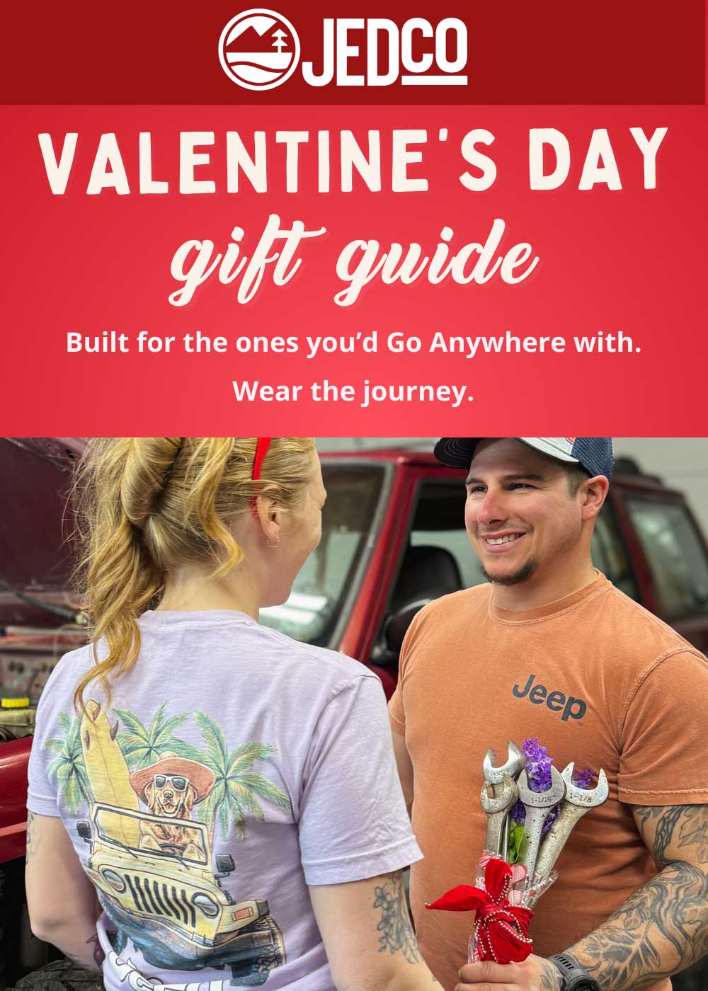Valentines Day gift guide at Jedco