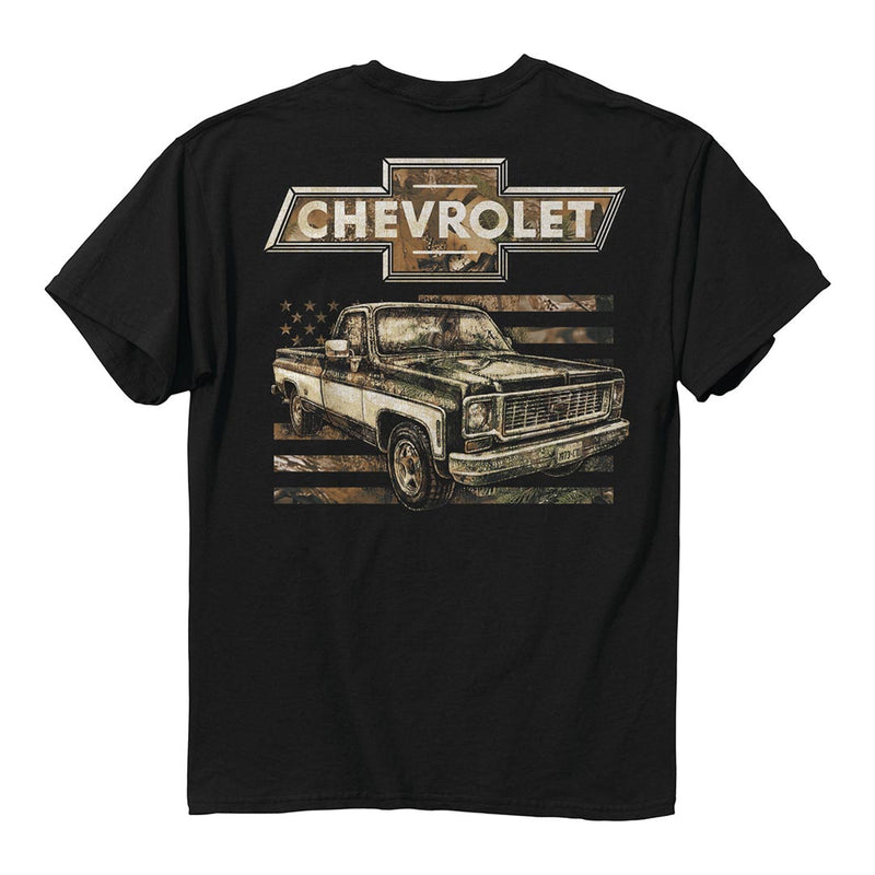 Chevrolet - 73 Camo Flag T-Shirt