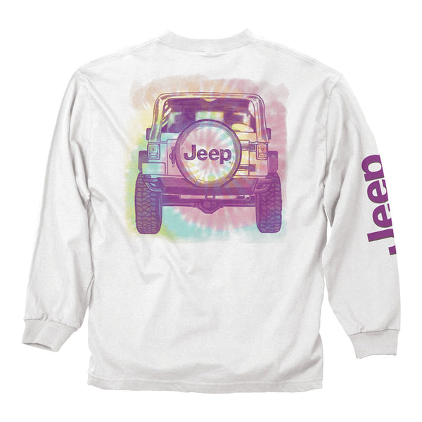 Jeep - Tie Dye Wrangler Long Sleeve Shirt