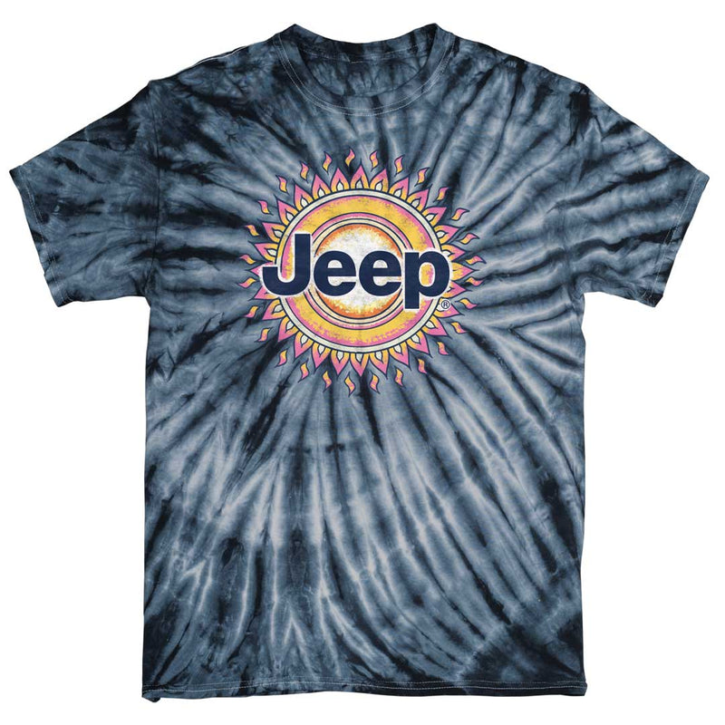 jeep_jedco_logo_sun_cyclone_tie_dye_t-shirt_front