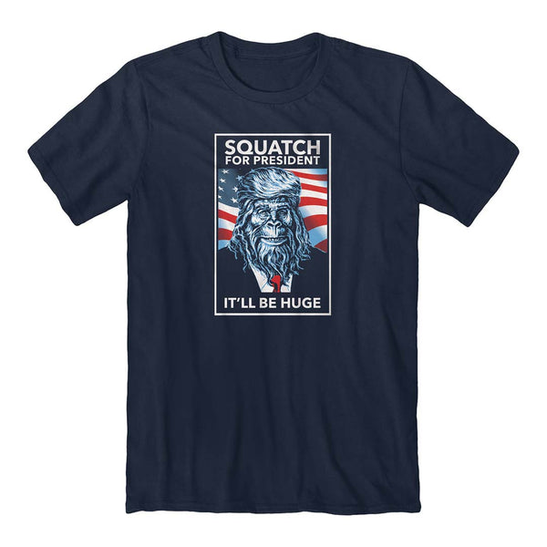jedco-squatch_For_Pres_T-Shirt_Front