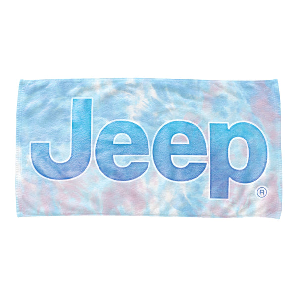 Jeep_JEDCo_Tie_Dye_Logo_Beach_Towel