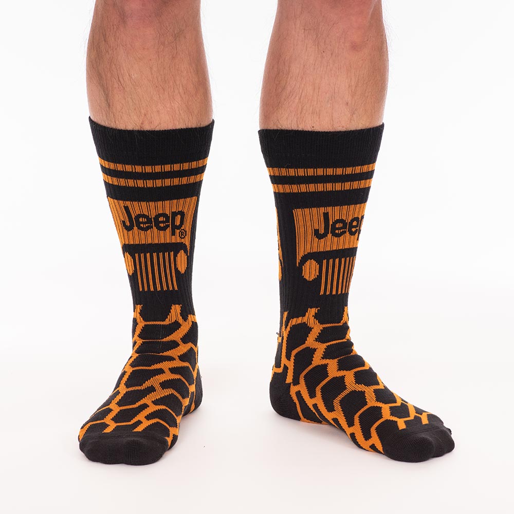 jeep tread crew socks