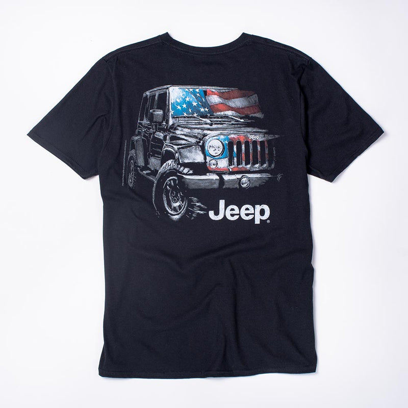 jeep jedco american tough t shirt