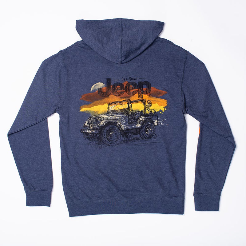 JEDCo Jeep Life off Road Hoodie