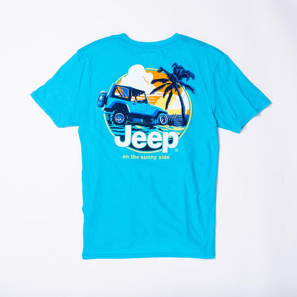 jeep on the sunny side t shirt