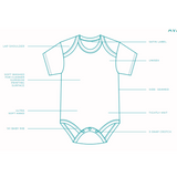 Size Chart  JEDCo Baby Bodysuit